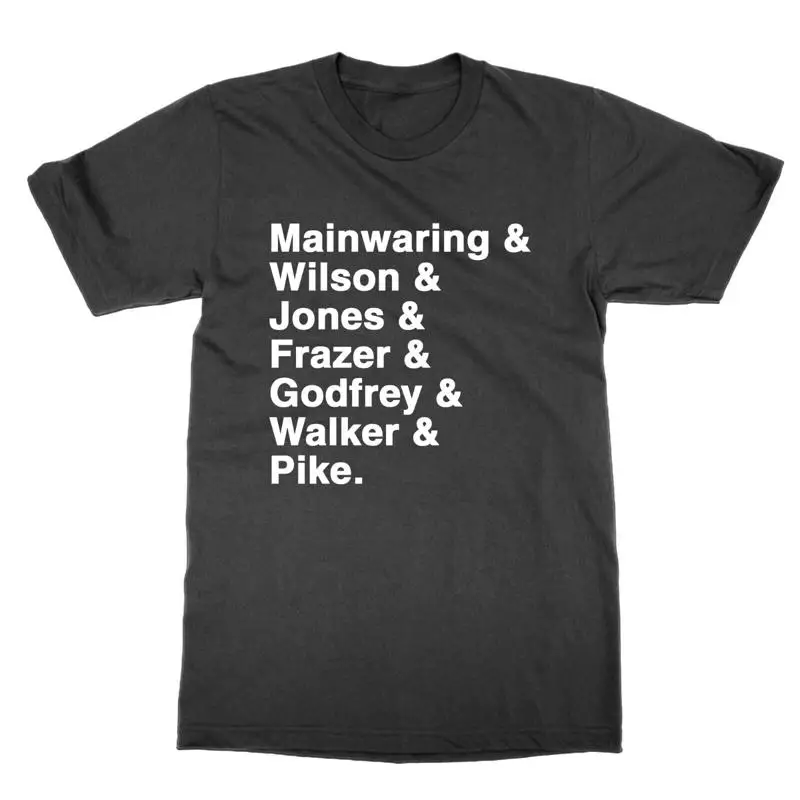 

Футболка Dad s Army Mainwaring Pike Jones Frazer Godfrey, подарок для телевизора