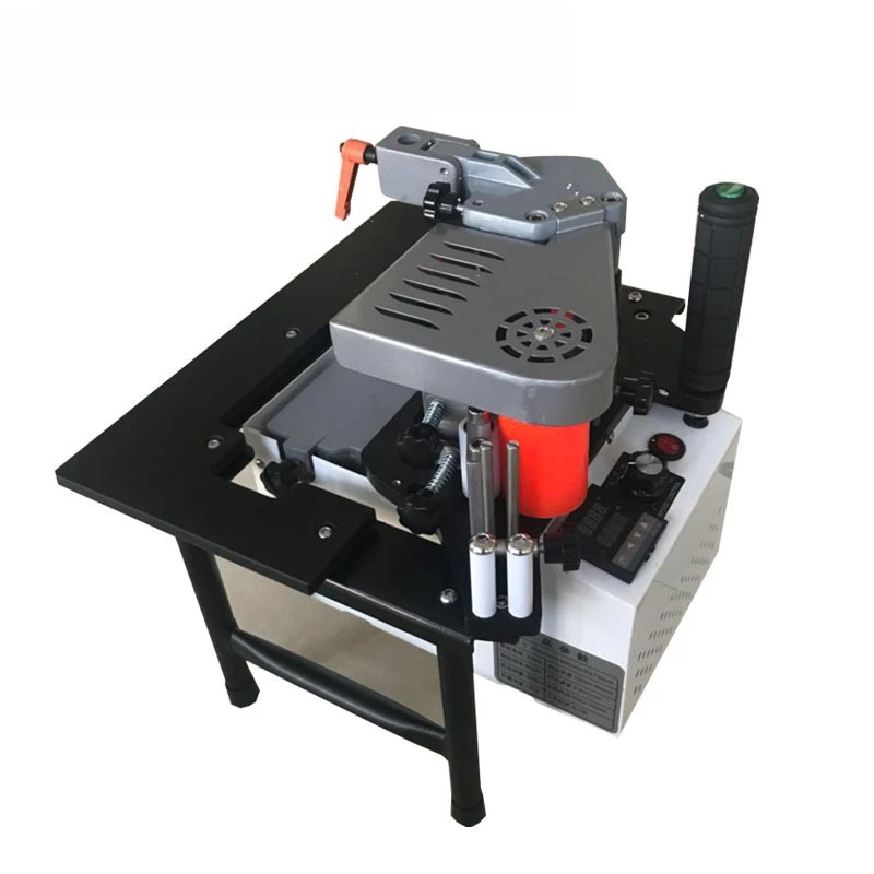 

Portable Edge Banding Machine, Easy to Carry Double Glue Portable Edge Banding Machine,Edge Banding Machine for Woodworking