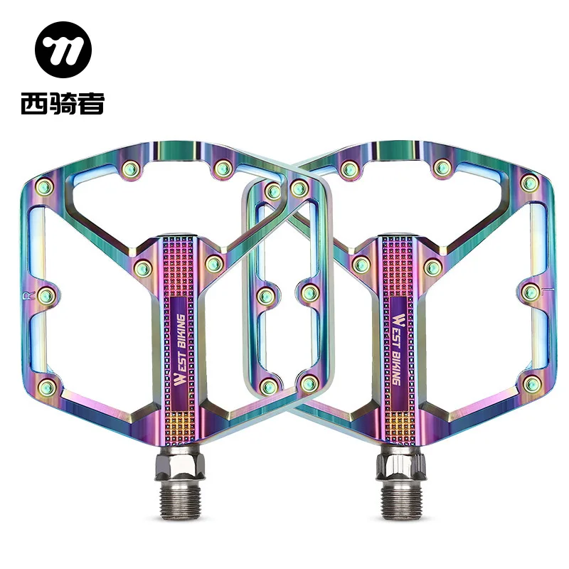 

Велосипедные педали из сверхлегкого сплава TANKE — нескользящая платформа с 3 герметичными подшипниками для горных/дорожных велосипедов