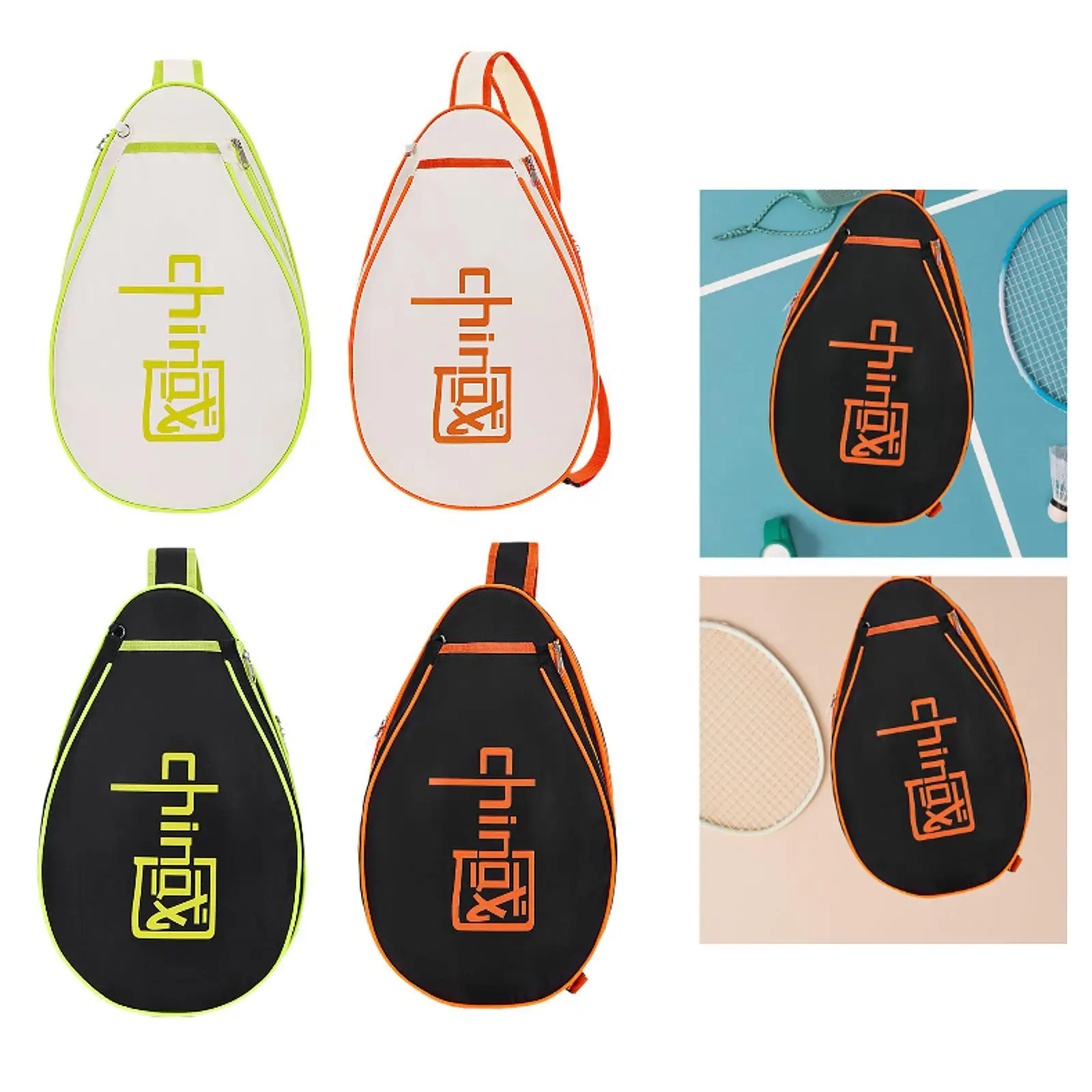 

Racquet Tennis Bag Badminton Racquet Bag Carry Bag Tennis Crossbody Bag