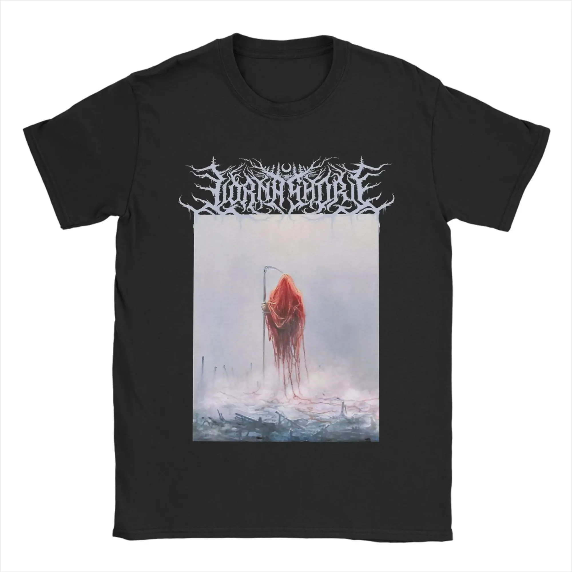

Lorna Shore and I return to nothingness T-Shirt Men Crew Neck 100% Cotton T Shirt Short Sleeve Tee Shirt New Arrival Clothing