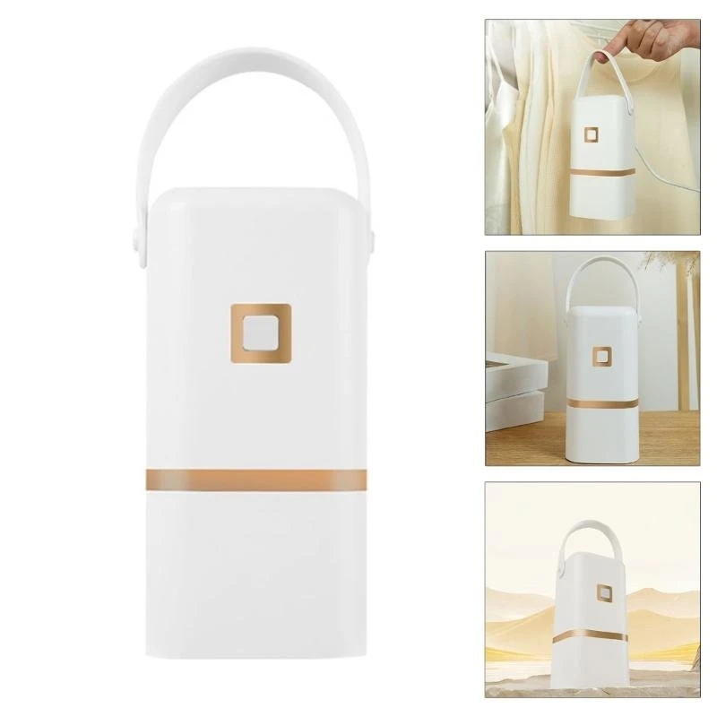 96GF Small Portable Laundry Dryer Machine ABS Texture for Apartments and Travel