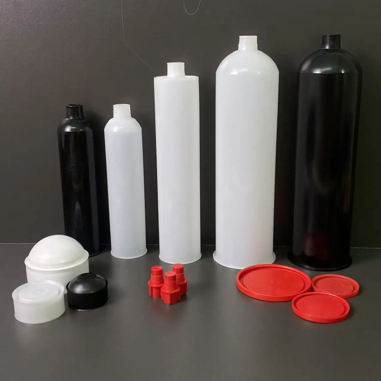 TECHCON TS 60C 6 унций сверхмощные пластиковые картриджи HDPE и комплект аксессуаров для дозирования, однокомпонентный клей/совместимый с герметиками