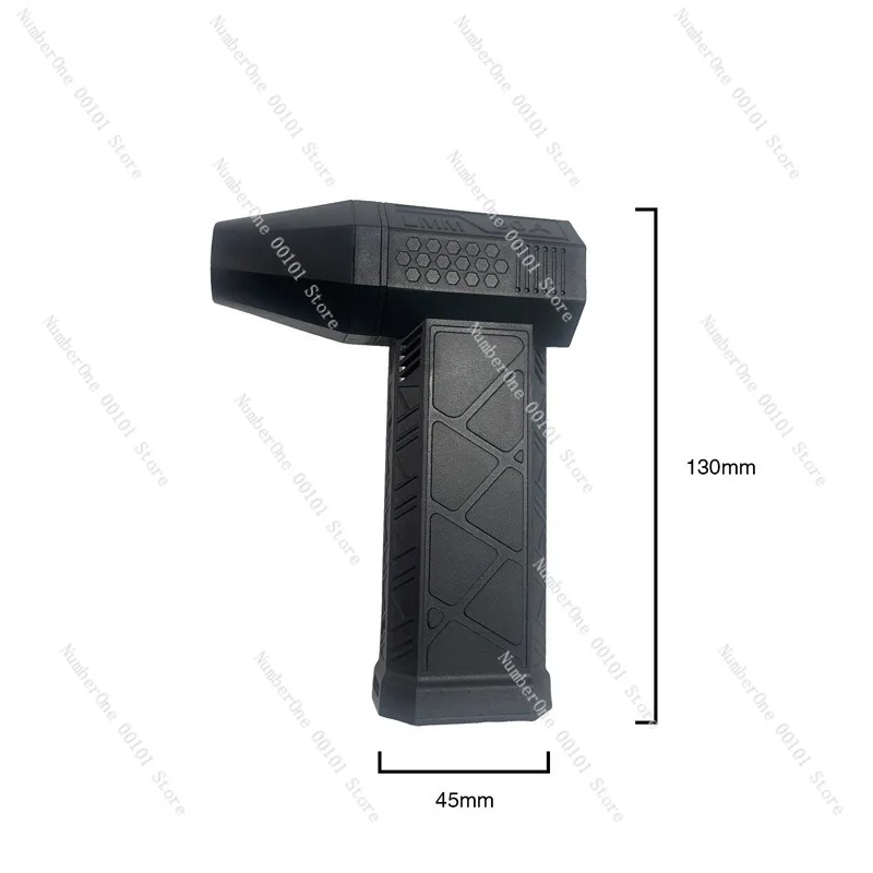 Violent fan: ducted turbine handheld blowing fan, high-speed motorless design
