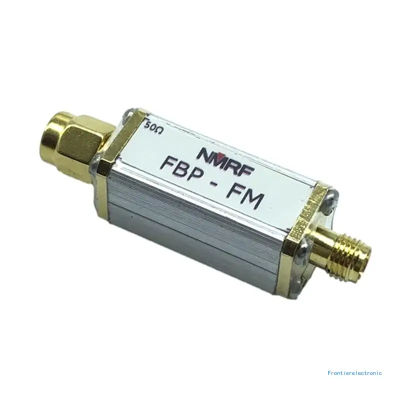 FBP FM 88-108MHz Bandpass Filter, SMA FM Broadcast Bandpass Filter Center Frequency 98 MHz DropShipping