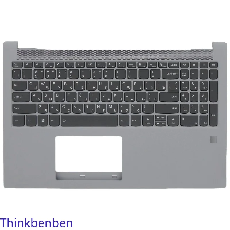 Platinum Grey Upper Case Palmrest Shell Cover Backlit Keyboard For Lenovo Ideapad Flex5 15 15ALC05 15IIL05 15ITL05 5CB0Y89722