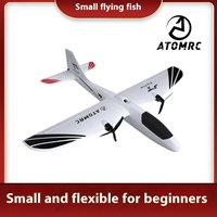 Atomrc Small Flying Fish Fpv Beginner Practice Machine Remote Controlled Aircraft Toy Small Assembled Fixed Wing Aircraft Mode