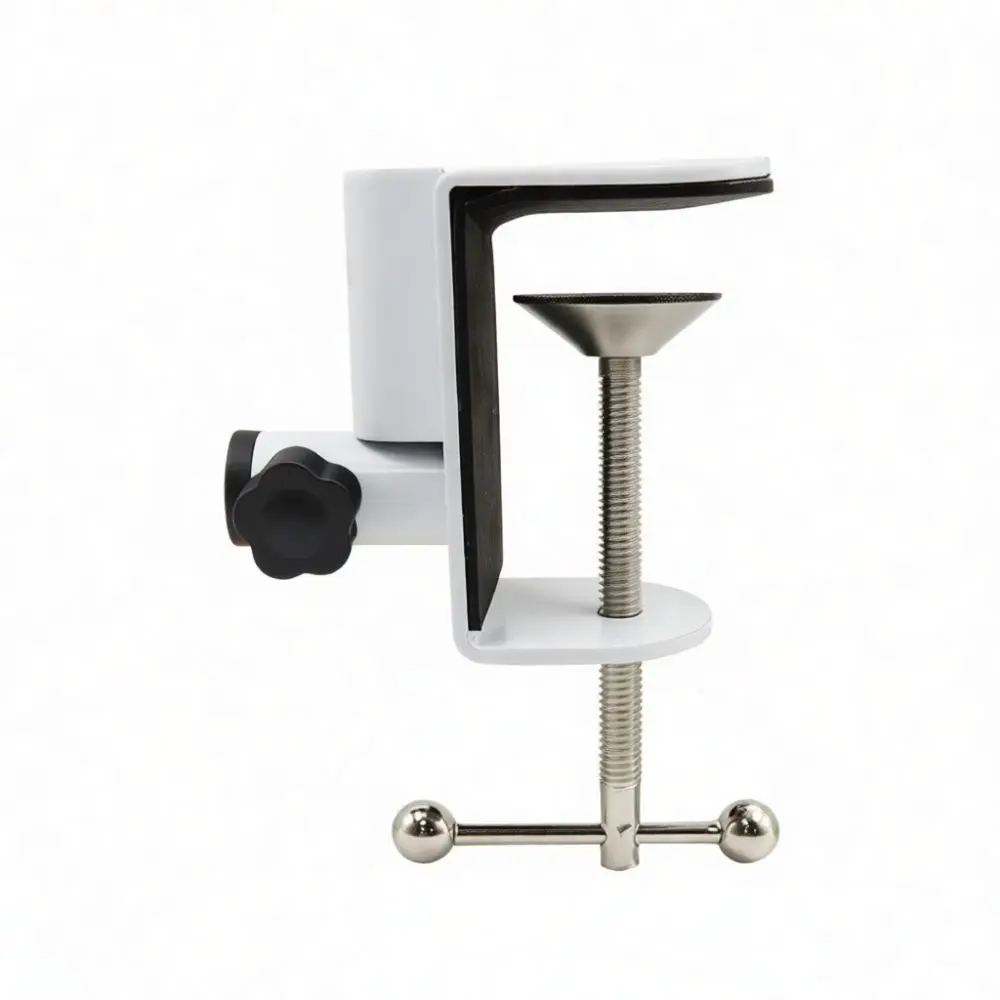 Metal C Clamp Base Holder For Long Arm Table Lamp Iron Mounting Stand Accessory For Sturdy Desk Lighting Support
