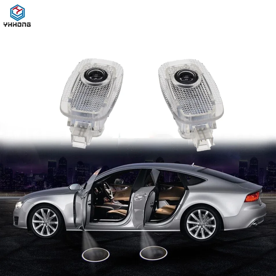 

2pcs Car LED Door Welcome Light Ghost Logo Laser Projector Lamp For Mercedes Benz W221 S Class S500 S350 S600 S400 2006-2013