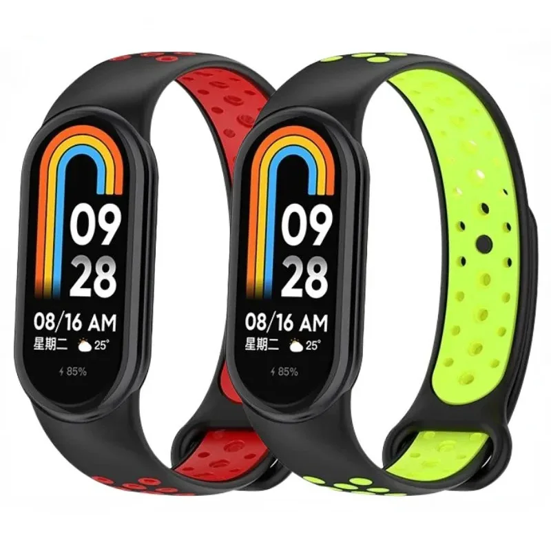 

Silicone strap for Xiaomi Mi Band 9 8 Accessories Sport Rubber Bracelet Wristband pulseira correa for Xiaomi Mi band 9 NFC/8 NFC