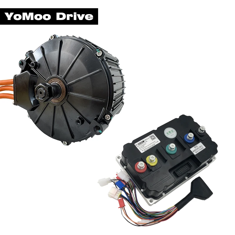 

QS165 10KW 48V-96V 6300RPM 50H PMSM Mid Drive Motor With Fardriver ND721200 Controller For E-Motorcycle Off-road Moped Lightbike