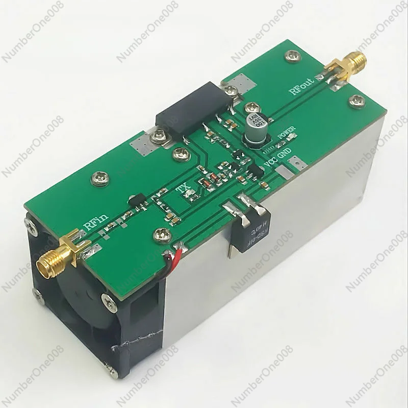 

144MHz 13W 138-170MHz VHF RF Radio Power Amplifier AMP DMR + heatsink