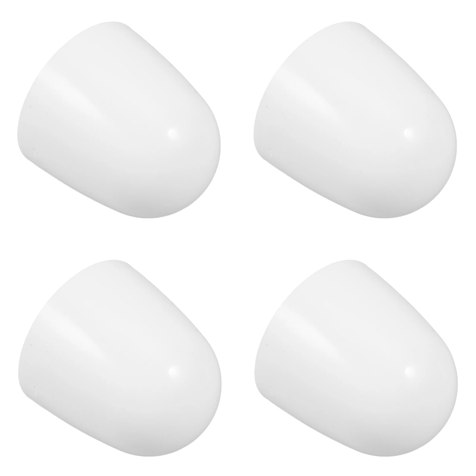 

4pcs Toilet Bolt Covers Caps Decorative Anchor Screw Floor Caps for Bowl Screws High Hardness Easy Installation Universal