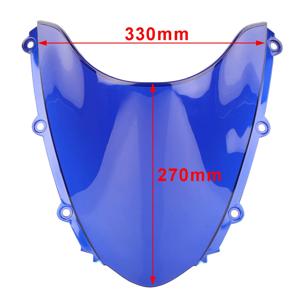 CBR1000RR 2004-2007 Motorcycle ABS Windscreen Wind Screen Windshield Double Bubble for Honda CBR 1000 RR 2004 2005 2006 2007 image 2