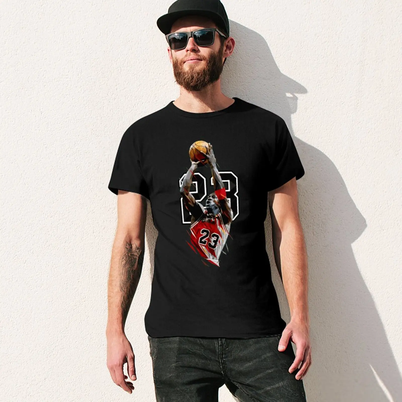 Unique 2023 Basketball Stars Michaeler And Jordans (1) Tshirt  top Quality  Fitness USA Size