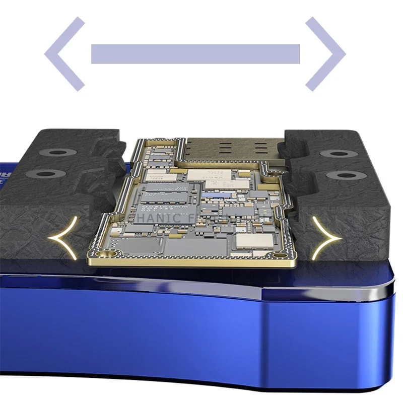 Braçadeira de placa-mãe de vidro isolada, dispositivo mecânico g-fix universal para placa pcb, chip ic, reparo de cpu, suporte fixo, ferramenta de fixação