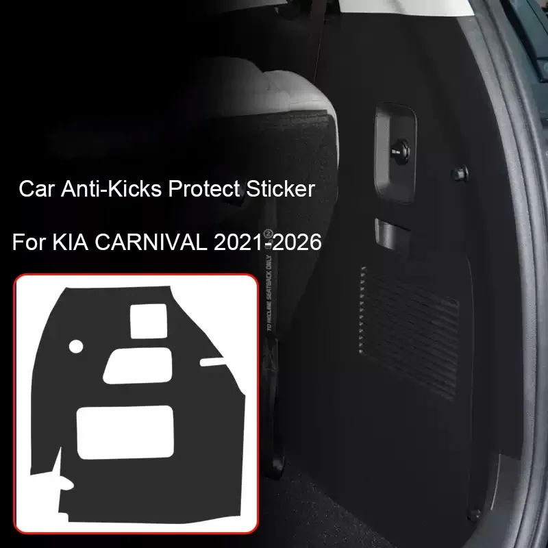 

For KIA CARNIVAL 2021-Present Car Door Anti-Kick Protect Pad Auto Trunk Scratch Resistant Interior Accessories