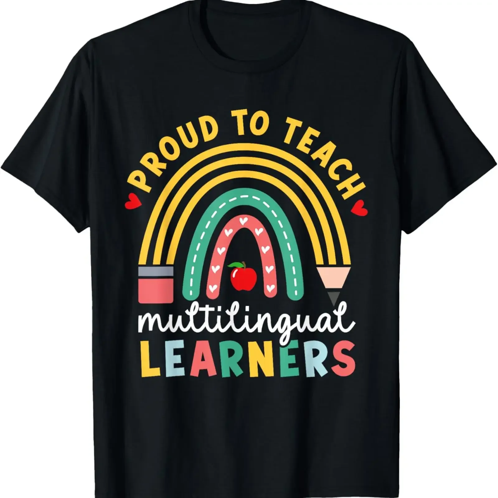 Proud To Teach Multilingual Learners Maestra Spanish Teacher T Shirt vintage Washed Top For Everyday Wear streetwear Stylish