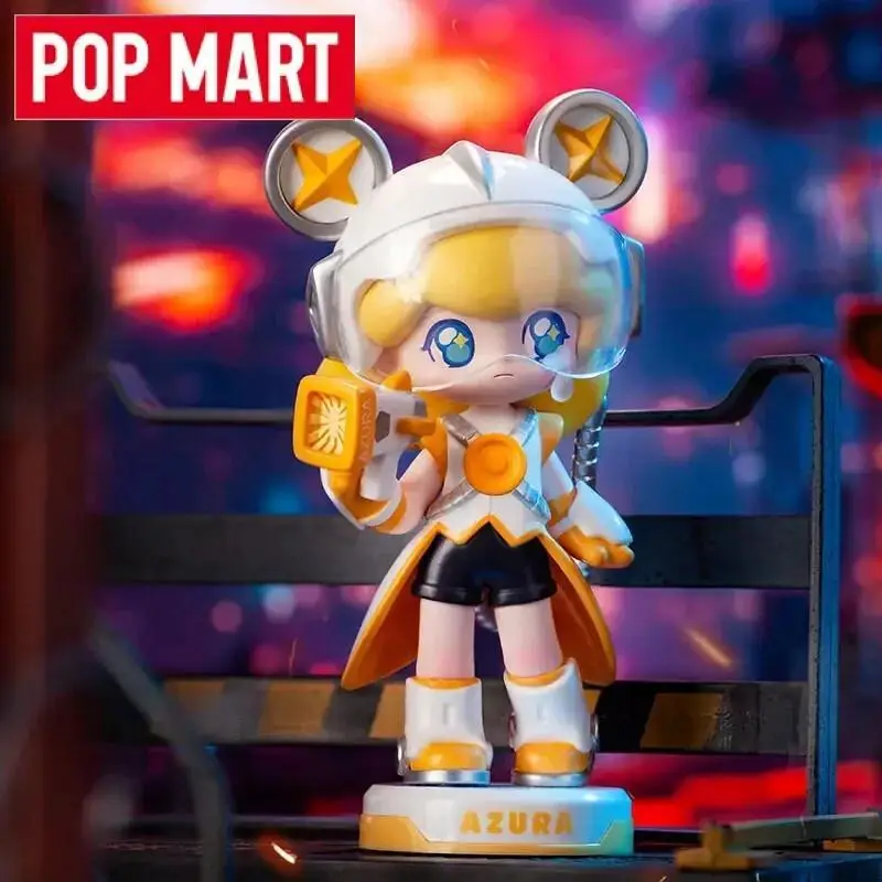 POP MART 아줄라 애니멀 스포츠 시리즈 블라인드 박스 정품 게스 백 미스터리 박스 장난감 인형 귀여운 애니메이션 피규어 장식품 선물 컬렉션