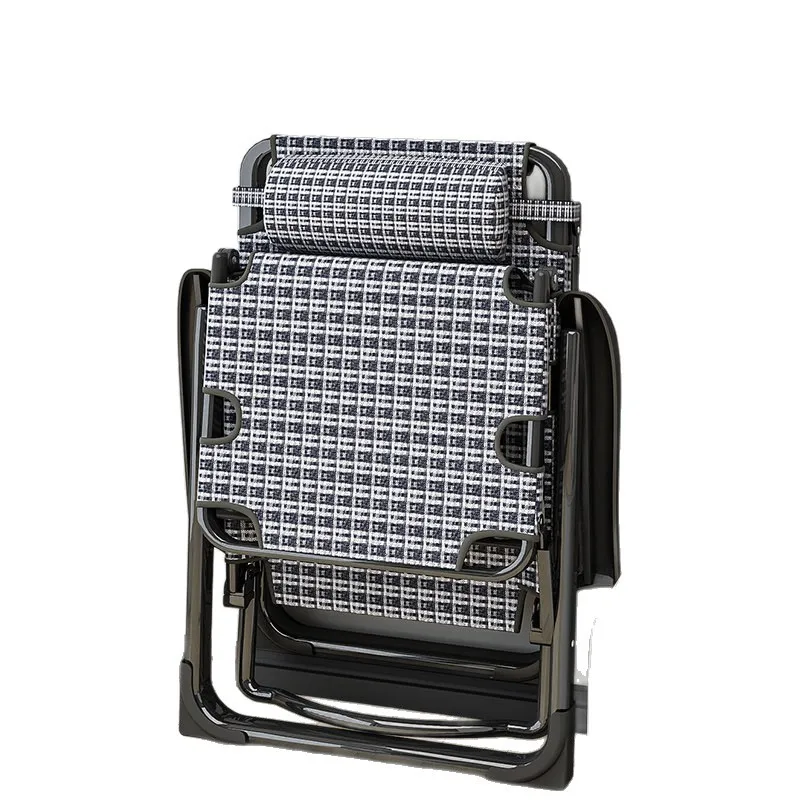 Reclining chair folding lunch break can sit reclining office portable nap bed home leisure balcony chair sleeping back chair