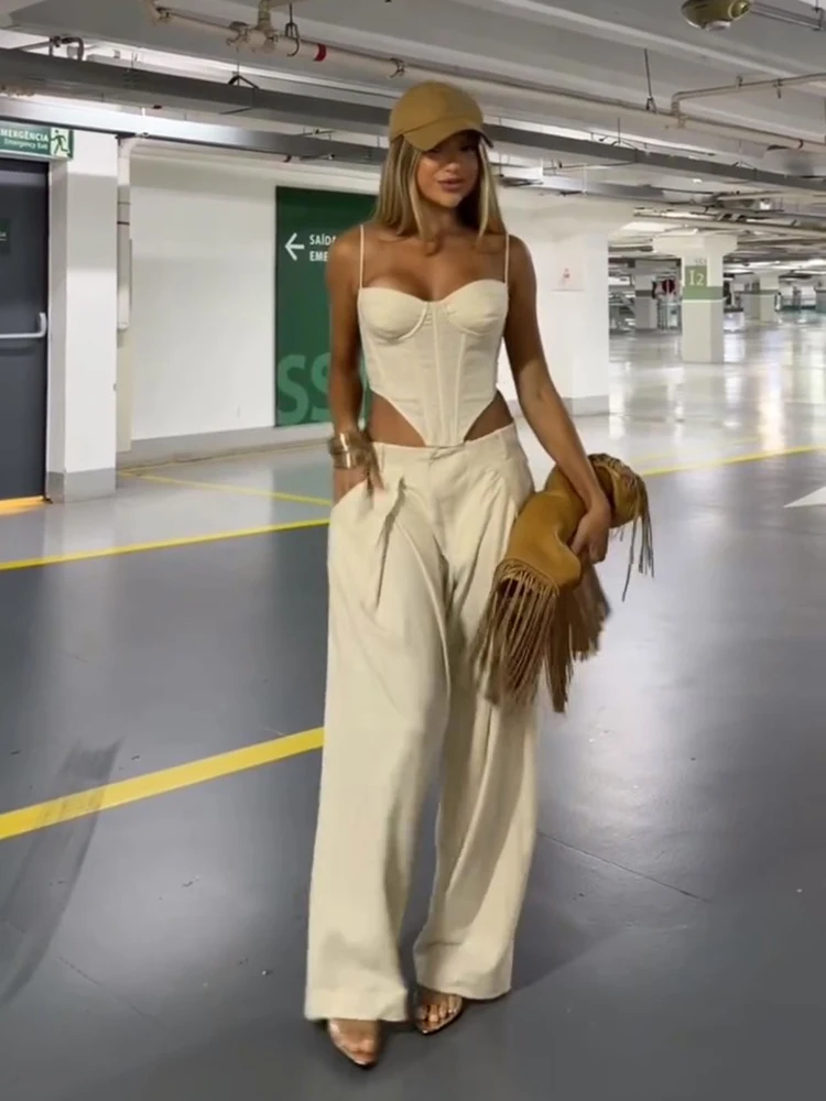 Sexy Solid Vest Pants Women's - Sewing Vest recension och pris