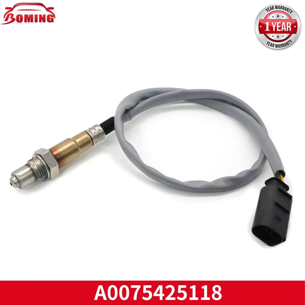O2 Oxygen Lambda Sensor A0075425118 Air Fuel Ratio For MERCEDES-BENZ E250 GLE300D GLK250 ML250 0075425118 A0075421618 0075421618
