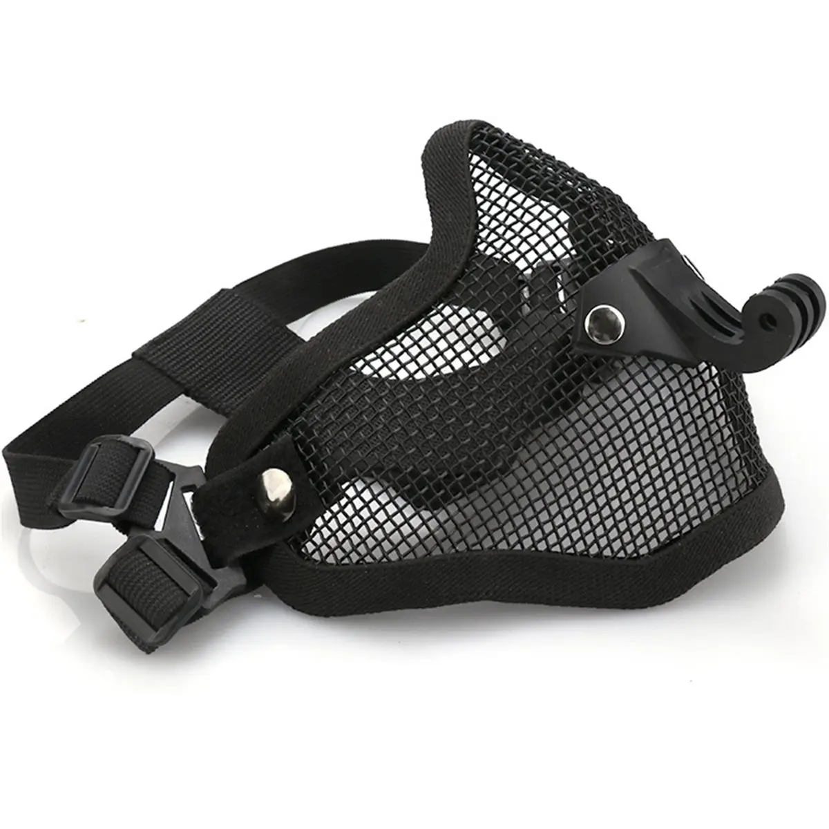 Action Camera Mask Mount for 13 12 11 10 for Action 6 5pro 4 3 for First-Person Test Drive Recording