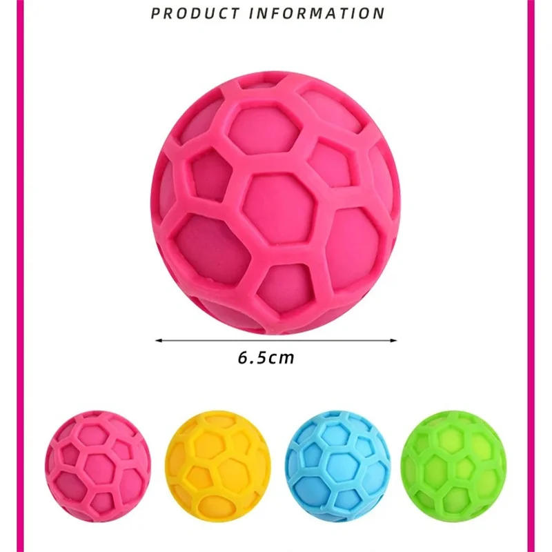 Honeycomb Mesh Stress Balls Taba Squishy Stress Toys Tennis Colored Kneading Dough Ball Slow Rising Squeeze Balls Party Favor