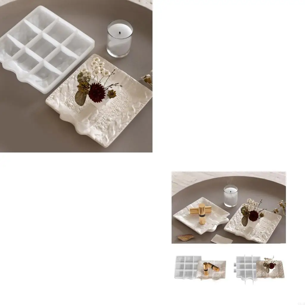 

Декоративная силиконовая форма с бантом для подносов из смолы и поделок