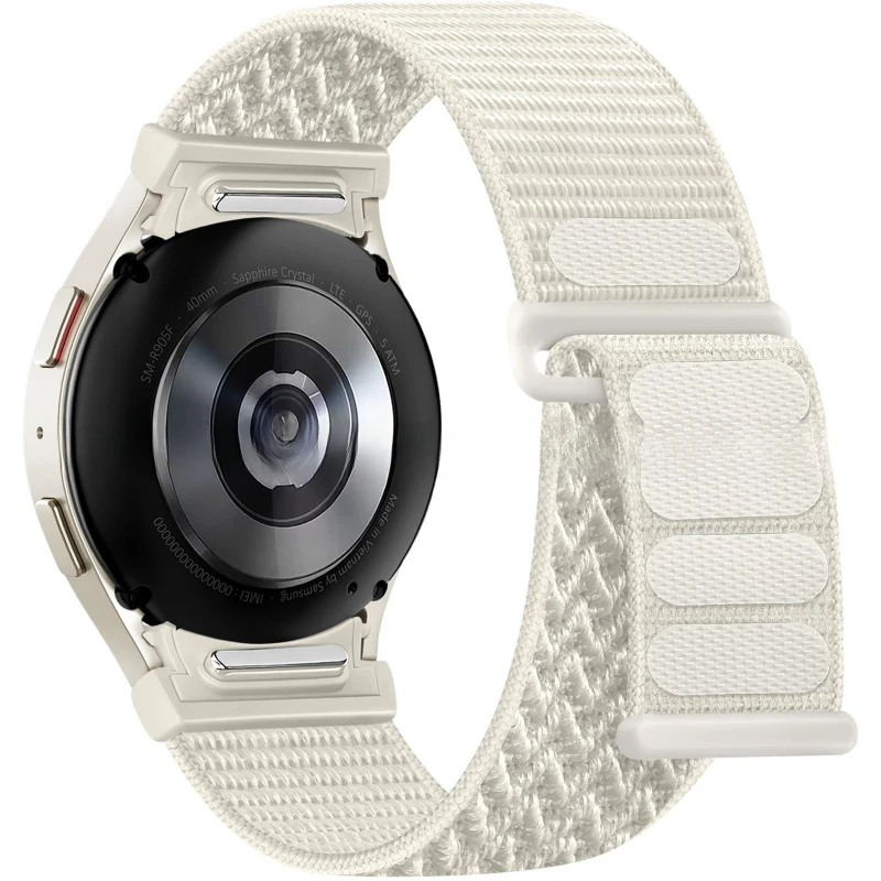 

Suitable for The Popular New and Fashionable Velcro Quick-release Double-section Smartwatch Strap of Samsung Galaxy Watch65