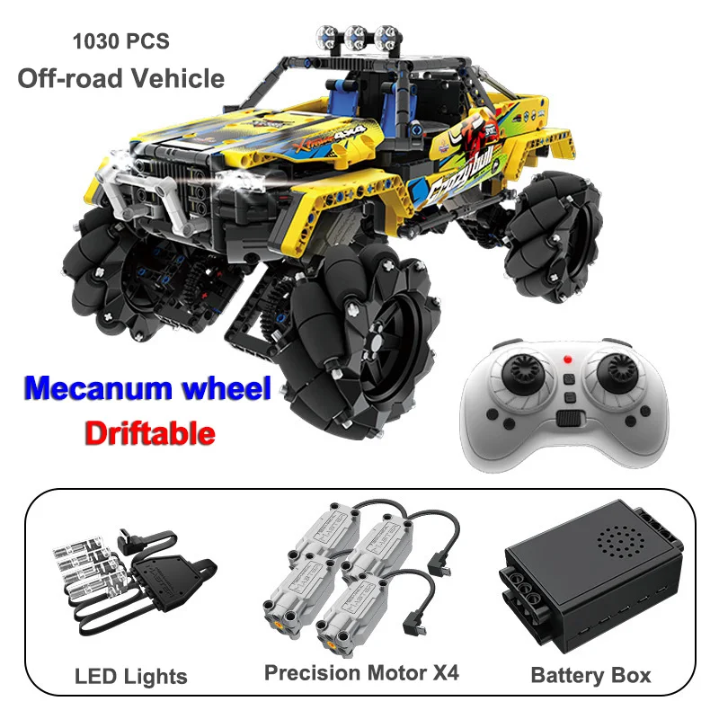 

2026 4X4 X-Treme Off-Roader Set Classic RC Car Remote Control Building Blocks Bricks 42099 Education Child Toys Christmas Gifts