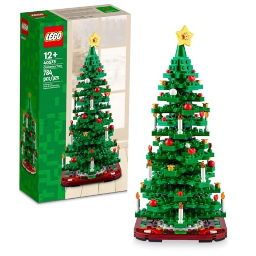 

Christmas Tree Building Toys for Boys Girls Ages 12+ Mini Christmas Tree Decorations for Tabletop Home Gifts for Boys Girls 40