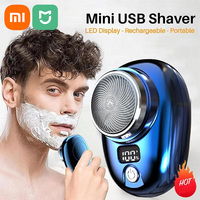 Xiaomi Electric Travel Shaver Portable Razor Man Wet And Dry Usb Rechargeable Shaver Typec Charging Shaving Machine Mini For Men