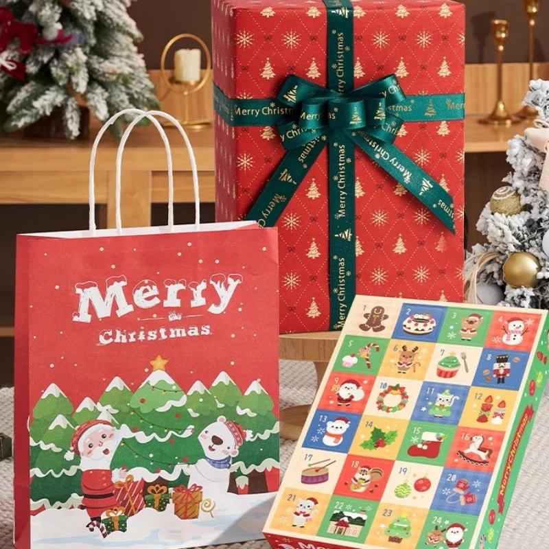 Christmas Countdown Calendar Hole Music Blind Box Santa Claus Small Gift Ornaments Children'S Poke Music Toys Christmas Gift view 6