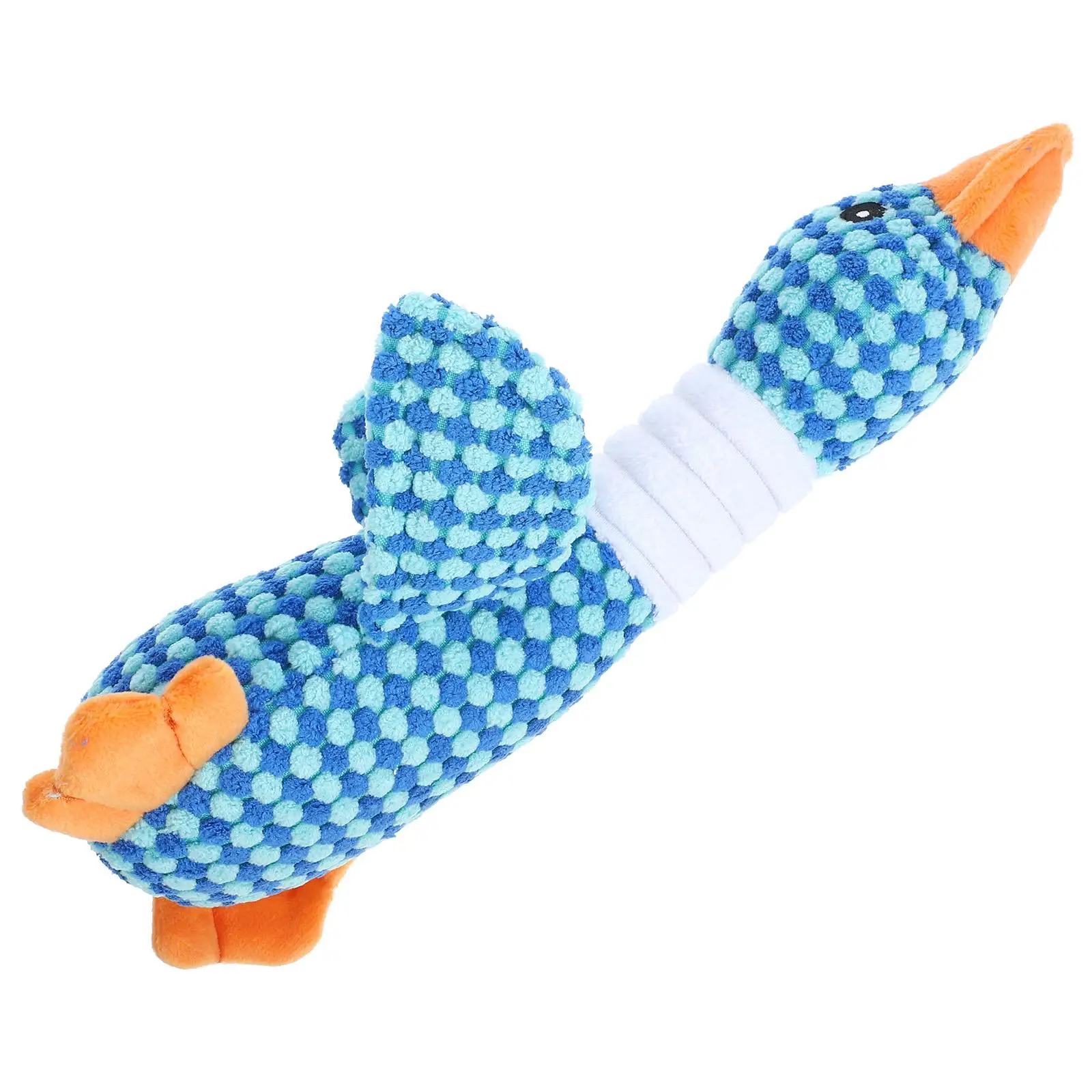 

Dog Toy Plush Blue Large Goose Interactive Pet Chew Puppy Teething Toys For Small Dogs Dog Molar Toy