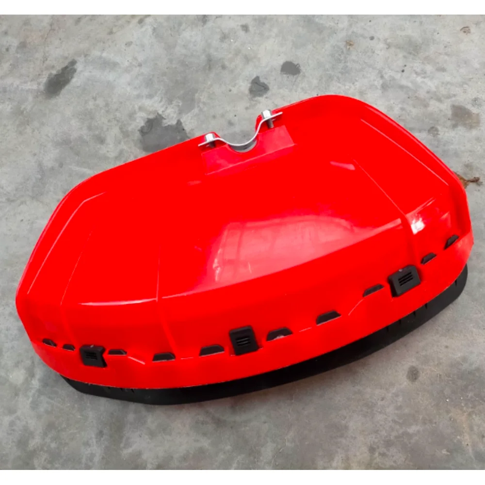 Lawn mower thickened plastic guard fender grass guard