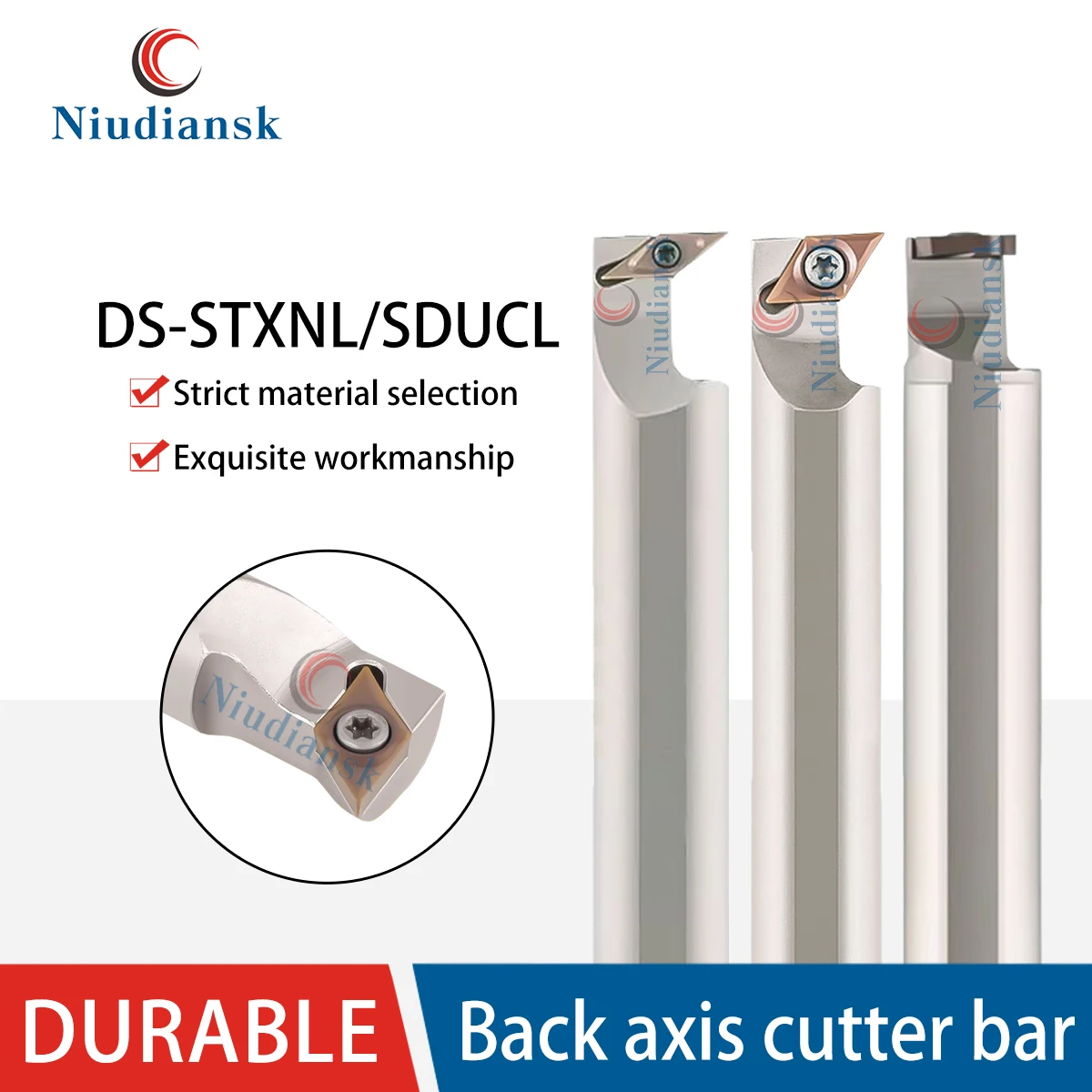 

DS-STXNL/SDUCL11/KTGFL/KTTXL Heart Machine Back Axis Cutter Bar Grooving Cut Off Outer Circle Thread CNC Lathe Sleeve Cutter Bar