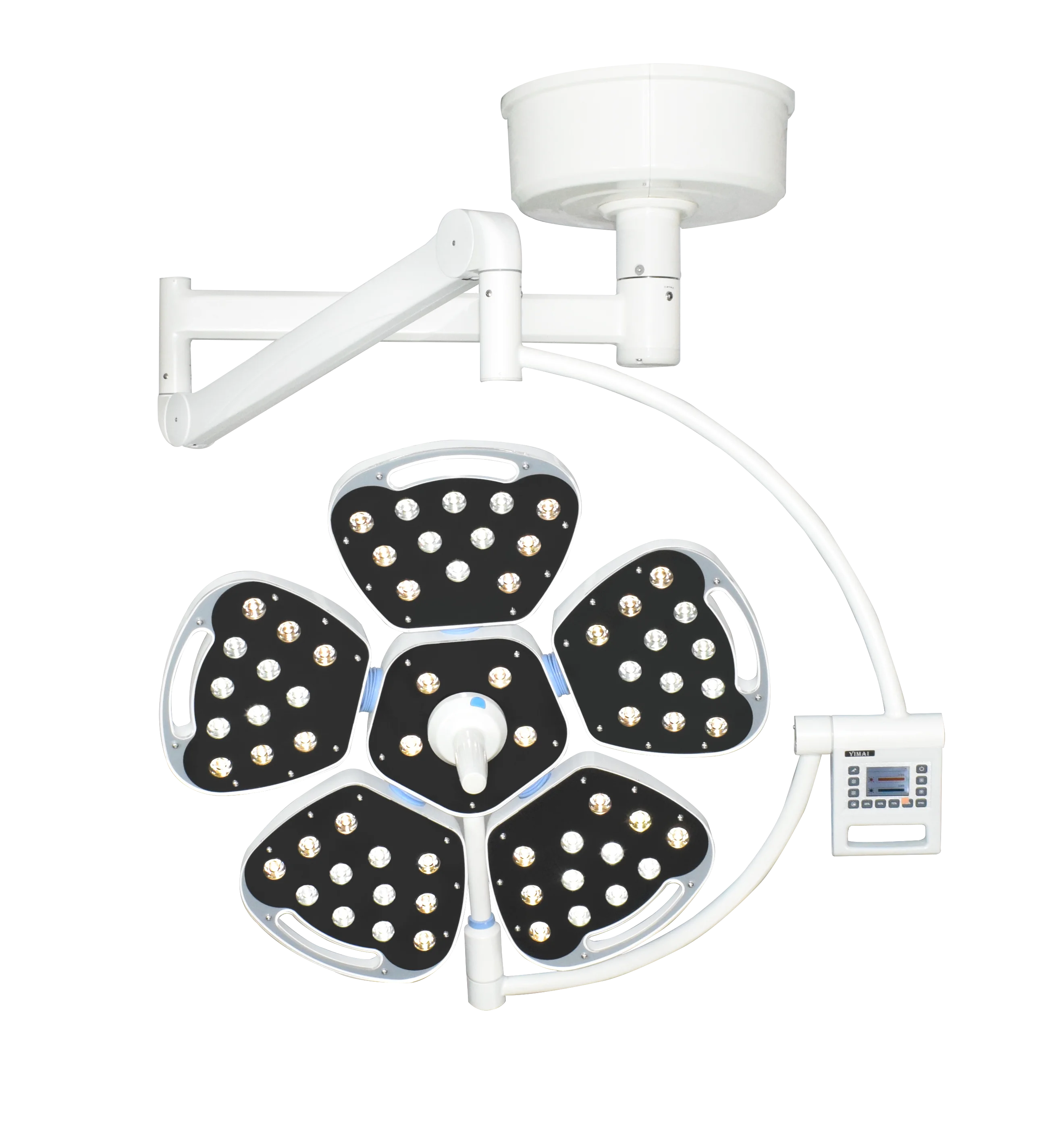 High Quality LED 500 Ceiling Wall Mounted Veterinary Pet Dog Surgery Shadowless Lamp