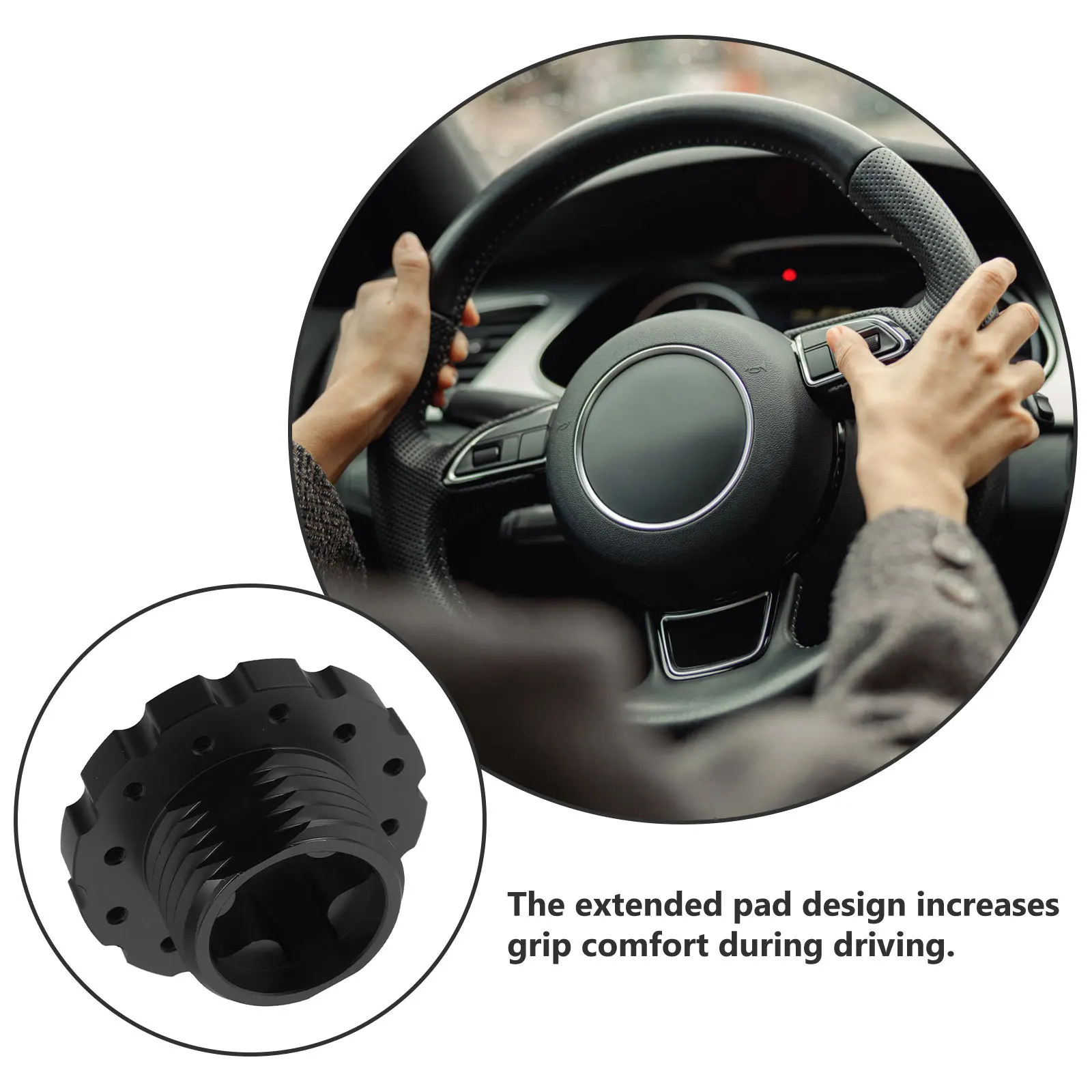

Aluminium Alloy Steering Wheel Adapter Quick Release Hub Spacer for Enhanced Driving Experience Racing Wheels Compatibility