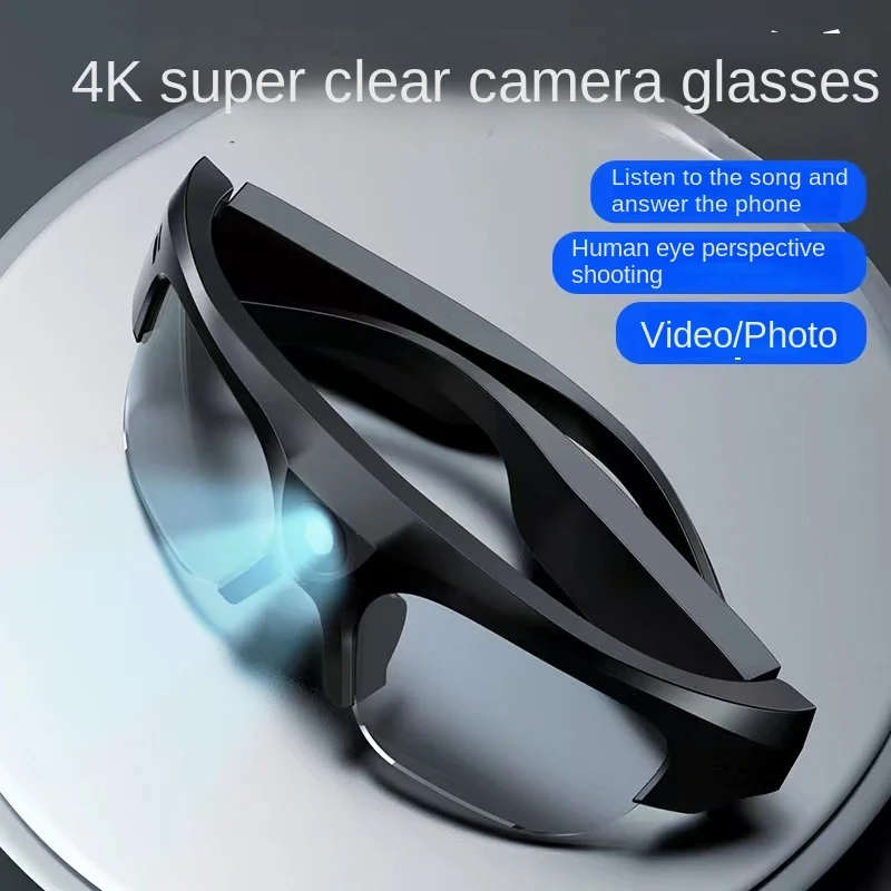 Smart Bluetooth Eyewear 128GB Camera HD Driving Recorder Multi-functional Live Streaming Glasses