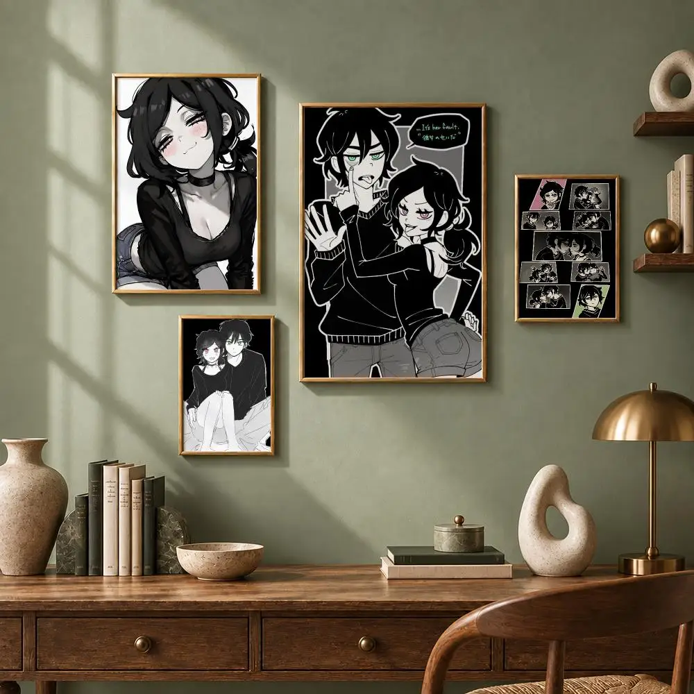 Gothic Game T-The Coffin of Andy and LeyleyS Poster HD Self-Adhesive No Residue After Removal Ideal for All Kinds of Wall Decor