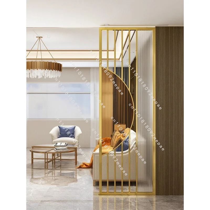 Customized Nordic light luxury screen partition simple creative entrance bar decoration rack guest restaurant hollow wall