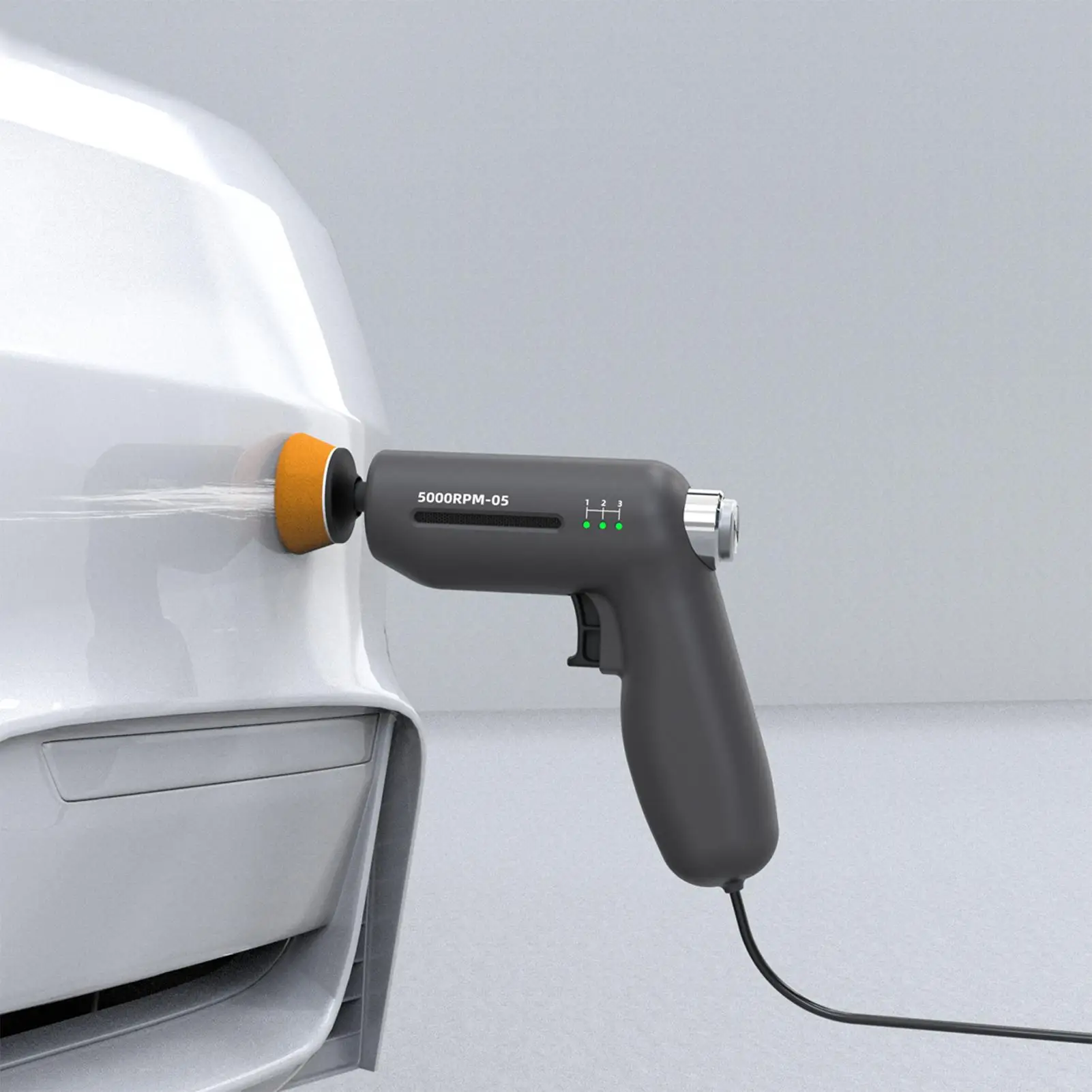 Mini Polerka Samochodowa 12V Wielofunkcyjna Ergonomiczna Maszyna do Woskowania Samochodów Polerka do Usuwania Rys do Woskowania Samochodów do Przyczep Kamperów Ciężarówek