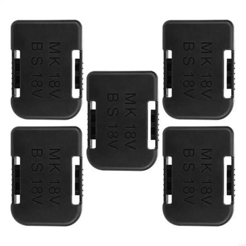 

Battery Holder Stand For BL1830 14.4V 18V ion Batteries Plastic Storage Bracket Organizers With Secure Locking Design