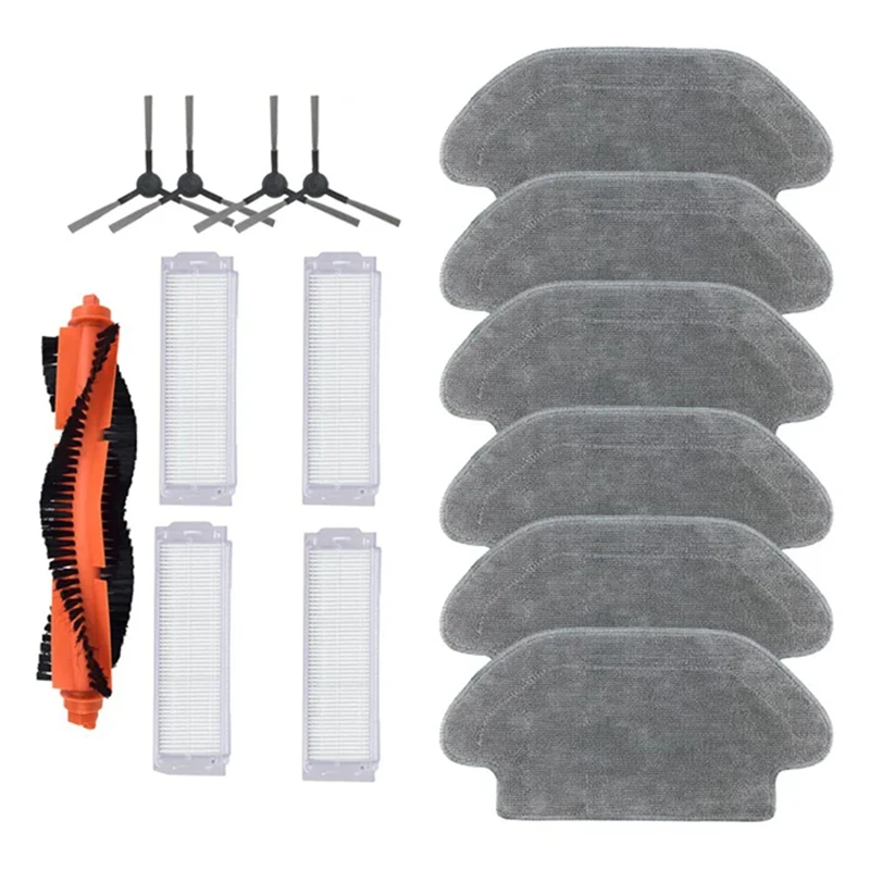 

Для робота-пылесоса Xiaomi S10 S12 T12 B106GL/швабра 2S XMSTJQR2S/3C B106CN Запчасти Основная боковая щетка Фильтр Швабра