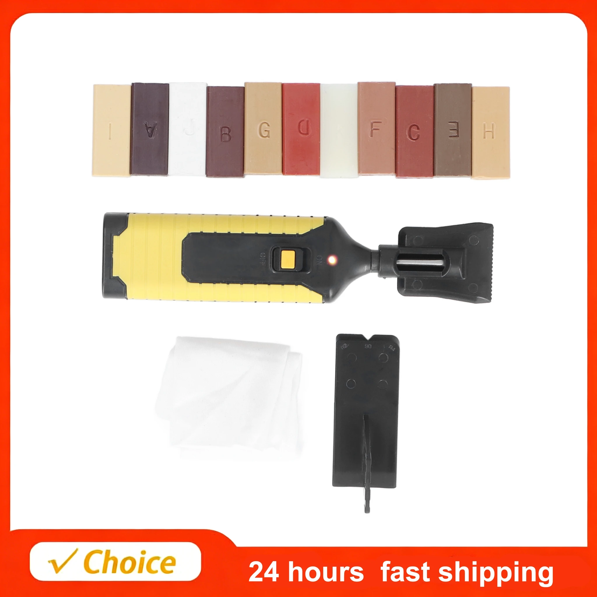 HM10010-1 Furniture Wooden Floor Repair Kit With Laminate Floor Scratch Filler Wood Furniture Crack Laminate Scratch Filler