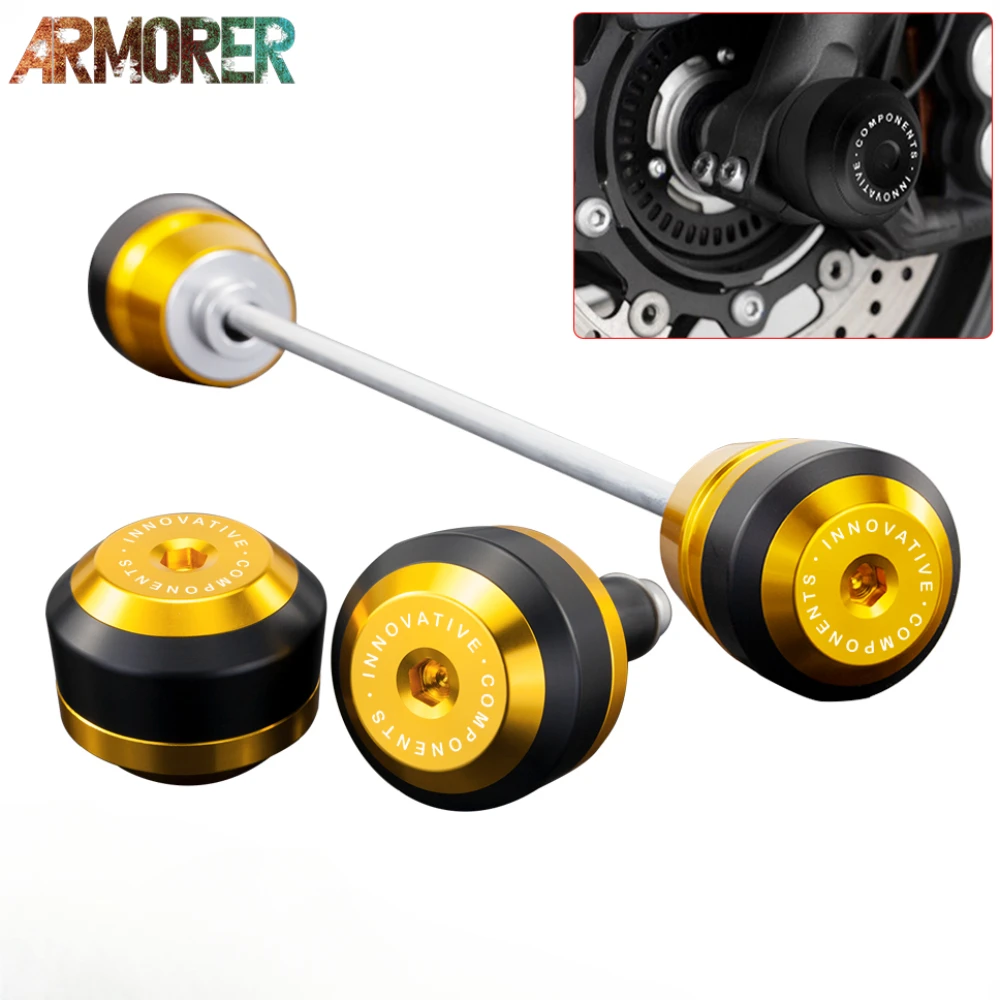 

For Yamaha TMAX530 SX/DX Tmax560 Techmax 2020 Motorcycle Accessories Front & Rear Wheel Fork Axle Sliders Cap Crash Protector