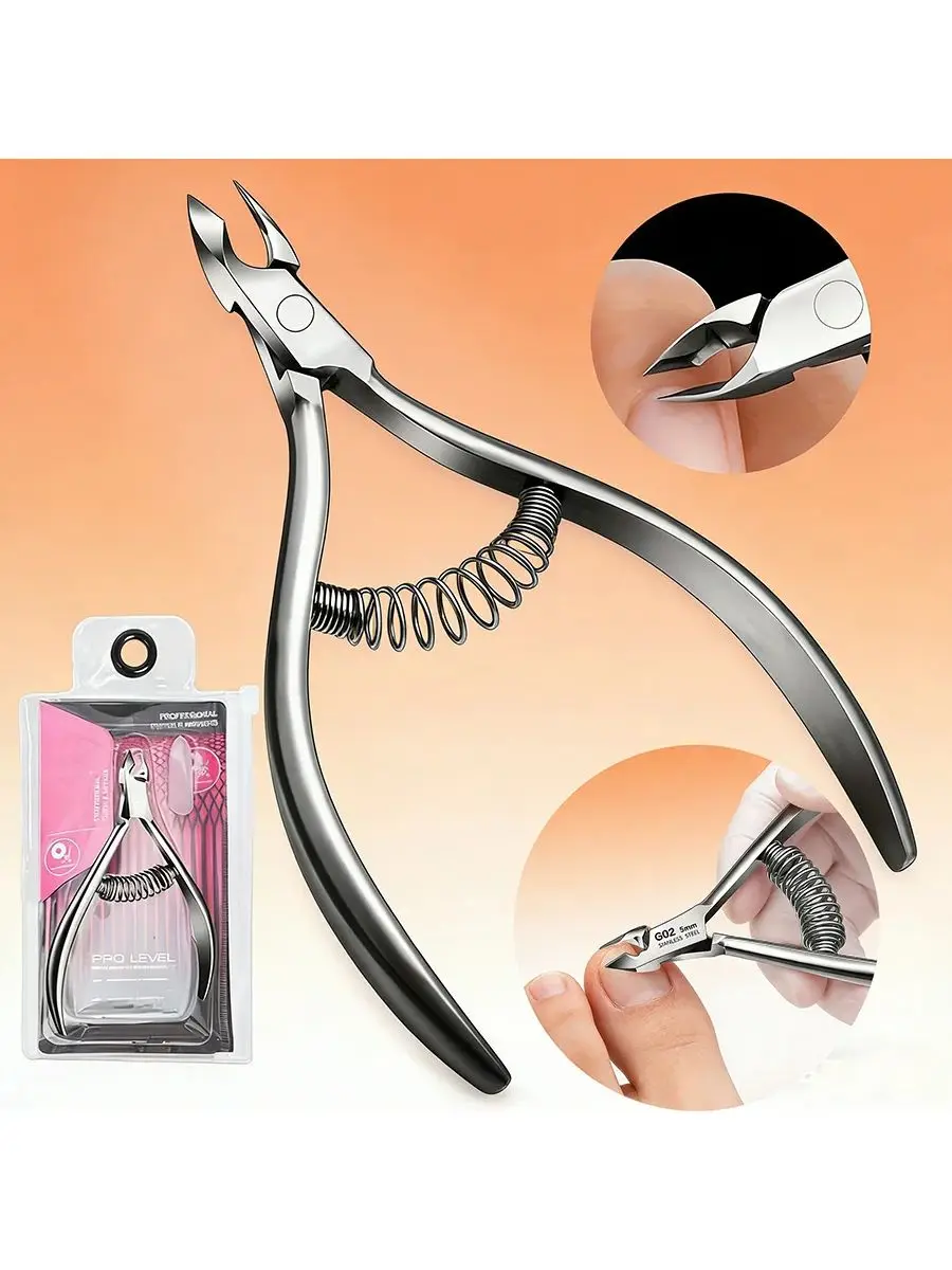 Professionelle Nagelhaut Trimmer Nagel Mit Scharfe Klinge Nagel Clippers Nail art Werkzeuge Doppel Quellen Für Nagel Pflege Pediküre Nagel Werkzeuge – Detail 1