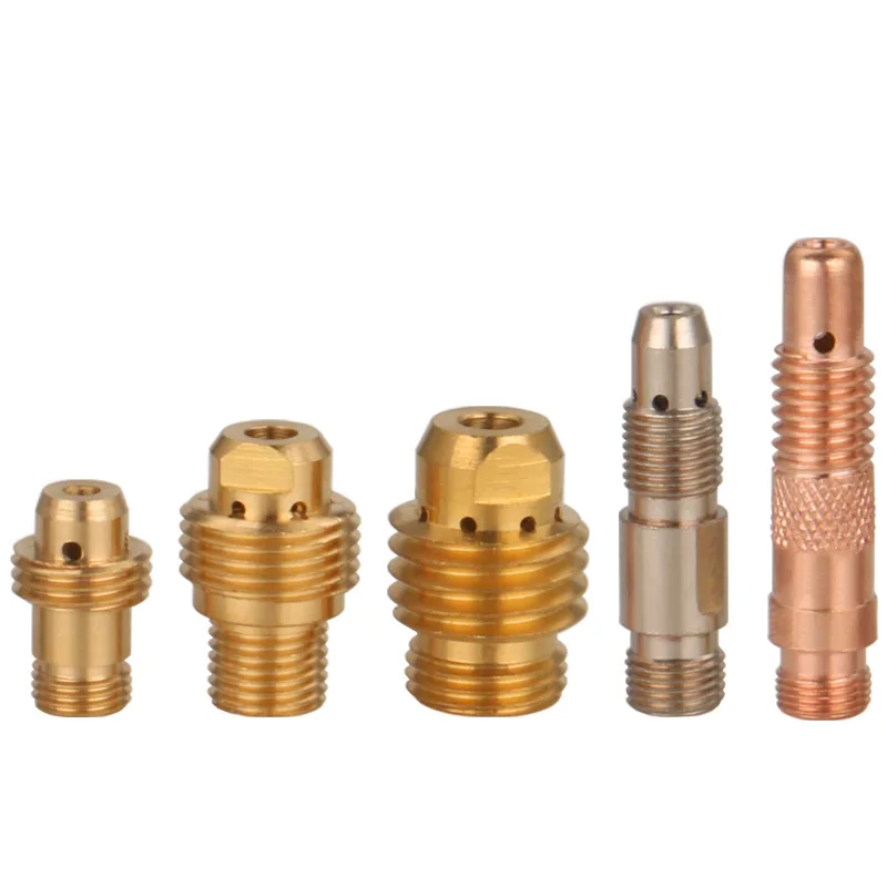 2PC Argon Arc Welding Gun Collet Body  WP-17/18/26 QQ-150-1/200/300 Argon Arc Welding Gun Connection Body  Welding  Accessories