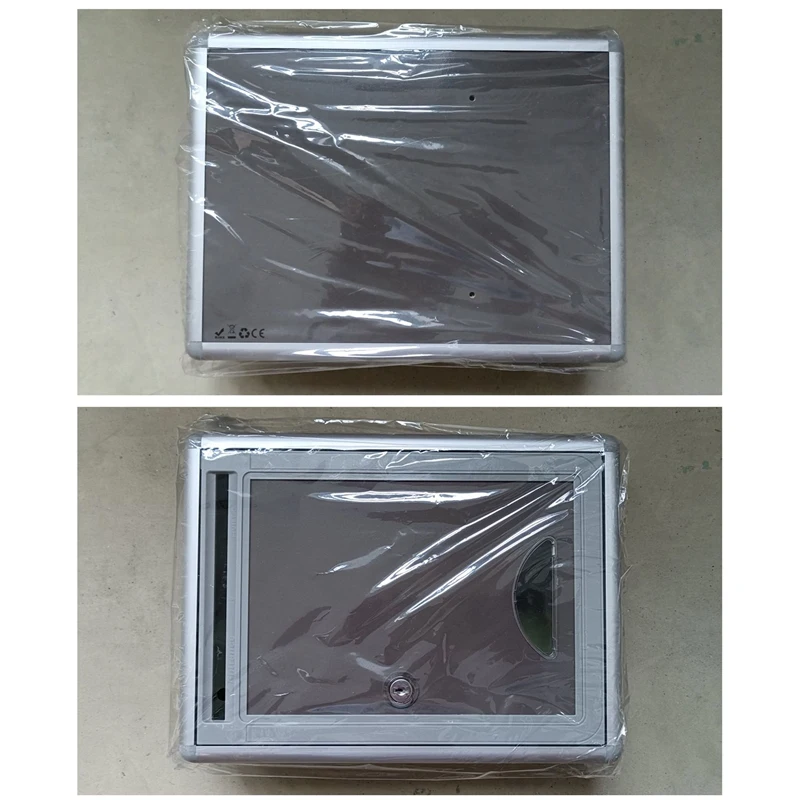 빈티지 잠금 가능한 보안 우편함, 4X 우편함, 집 정원 장식